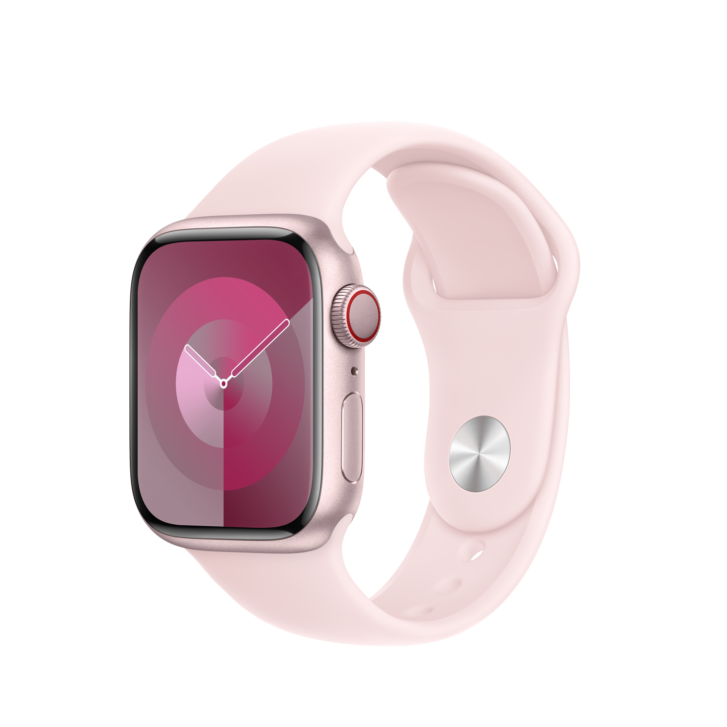 41mm lágy rózsaszín sportszíj – S/M - iSTYLE HU