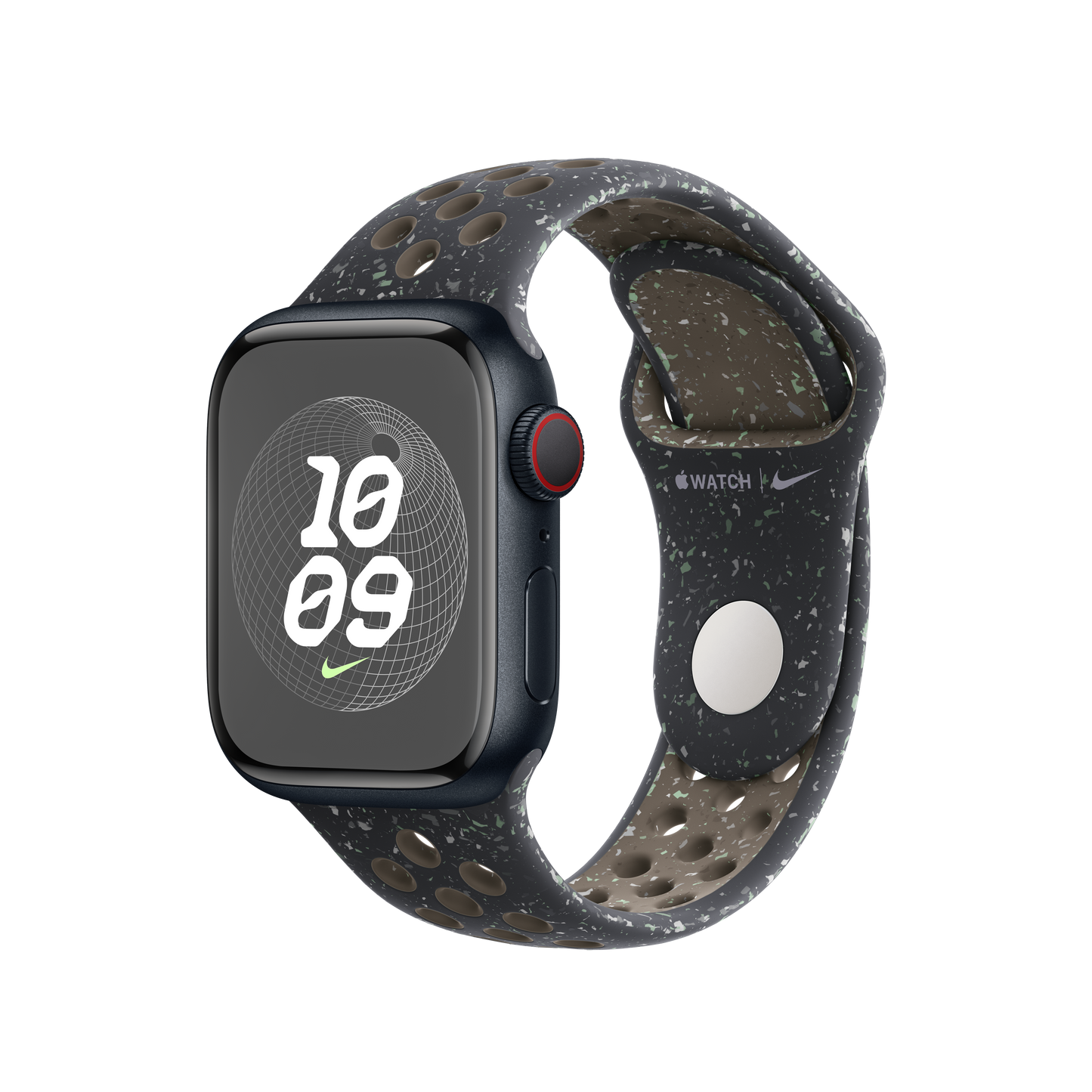 41mm éjfekete égboltkék Nike sportszíj – S/M - iSTYLE HU