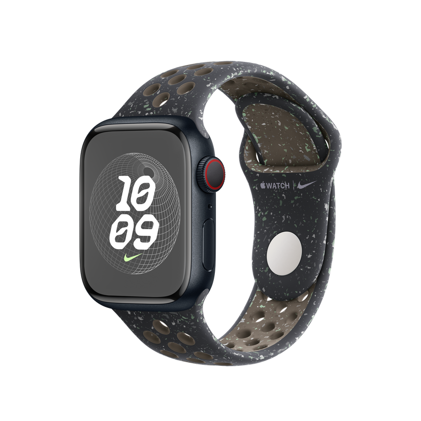 41mm éjfekete égboltkék Nike sportszíj – S/M - iSTYLE HU