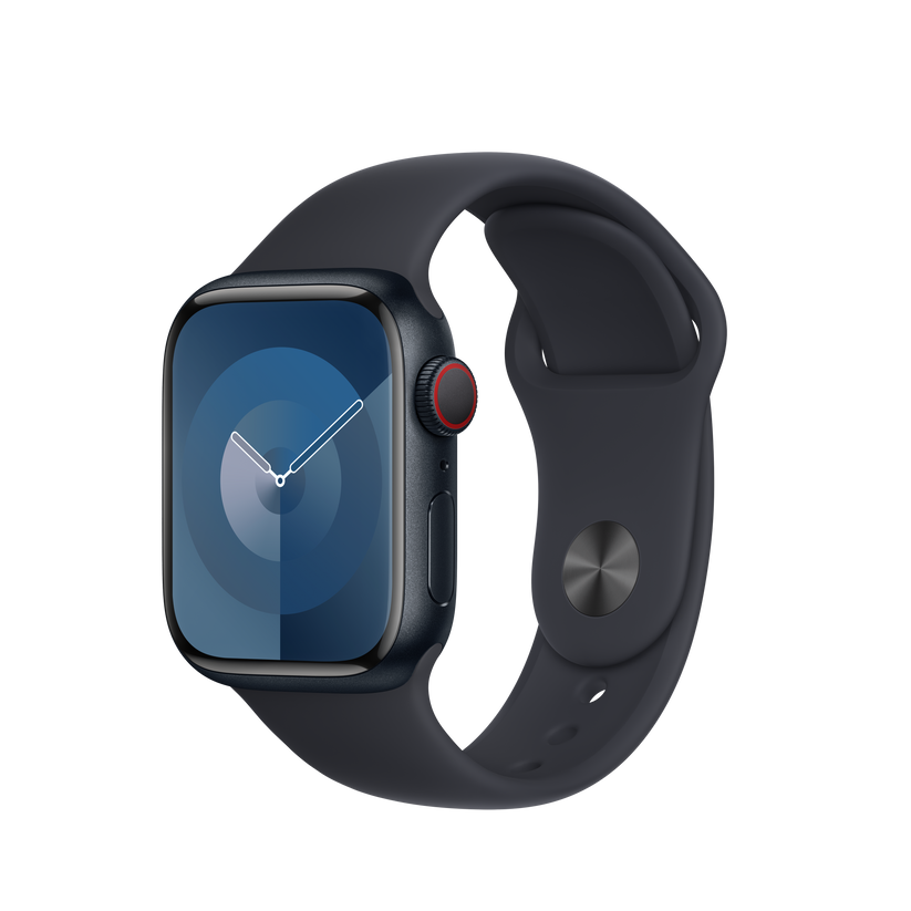 41mm éjfekete sportszíj – S/M - iSTYLE HU