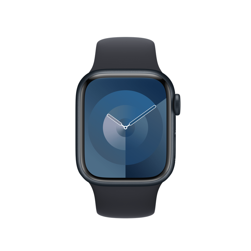 41mm éjfekete sportszíj – S/M - iSTYLE HU