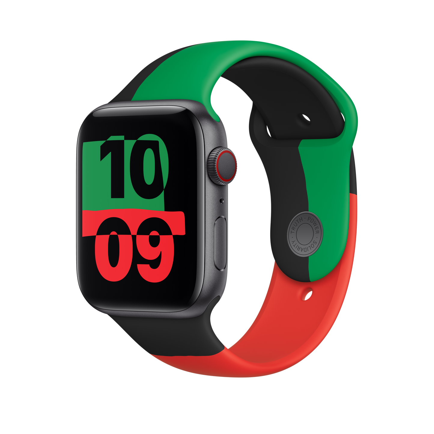 44mm fekete Unity sportszíj – S/M - iSTYLE HU