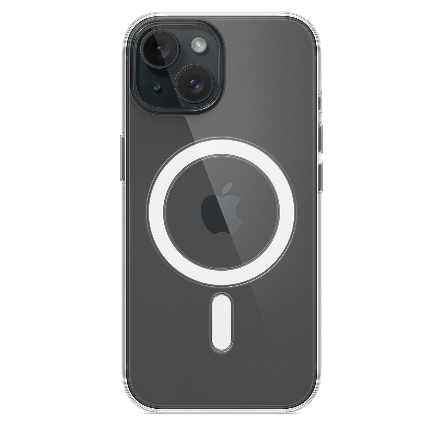 iPhone 15 MagSafe–rögzítésű átlátszó tok - iSTYLE HU