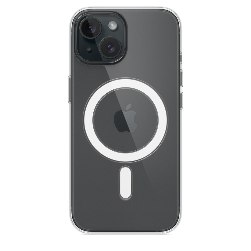 iPhone 15 MagSafe–rögzítésű átlátszó tok - iSTYLE HU