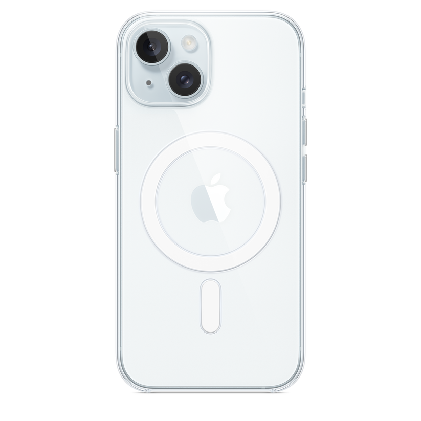 iPhone 15 MagSafe–rögzítésű átlátszó tok - iSTYLE HU