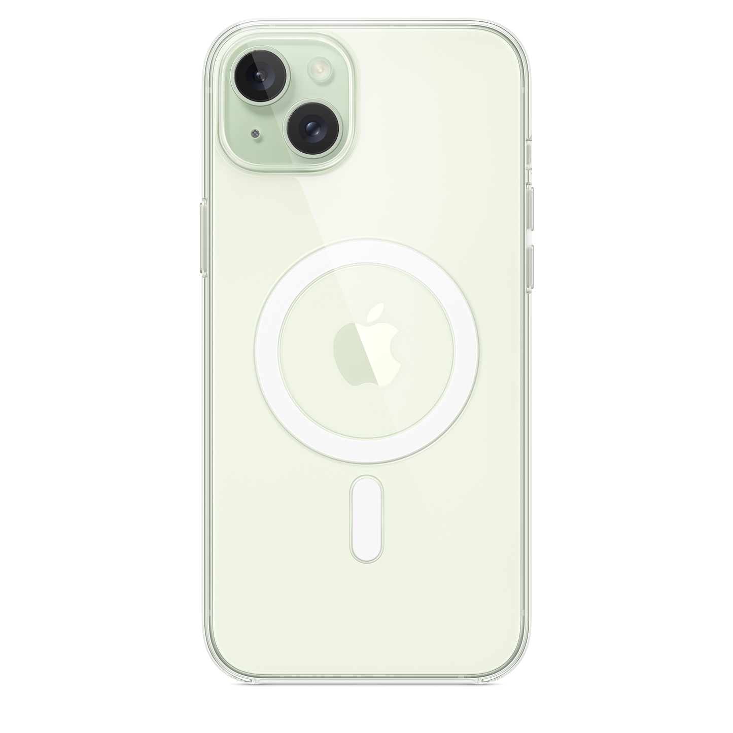 iPhone 15 Plus MagSafe–rögzítésű átlátszó tok - iSTYLE HU