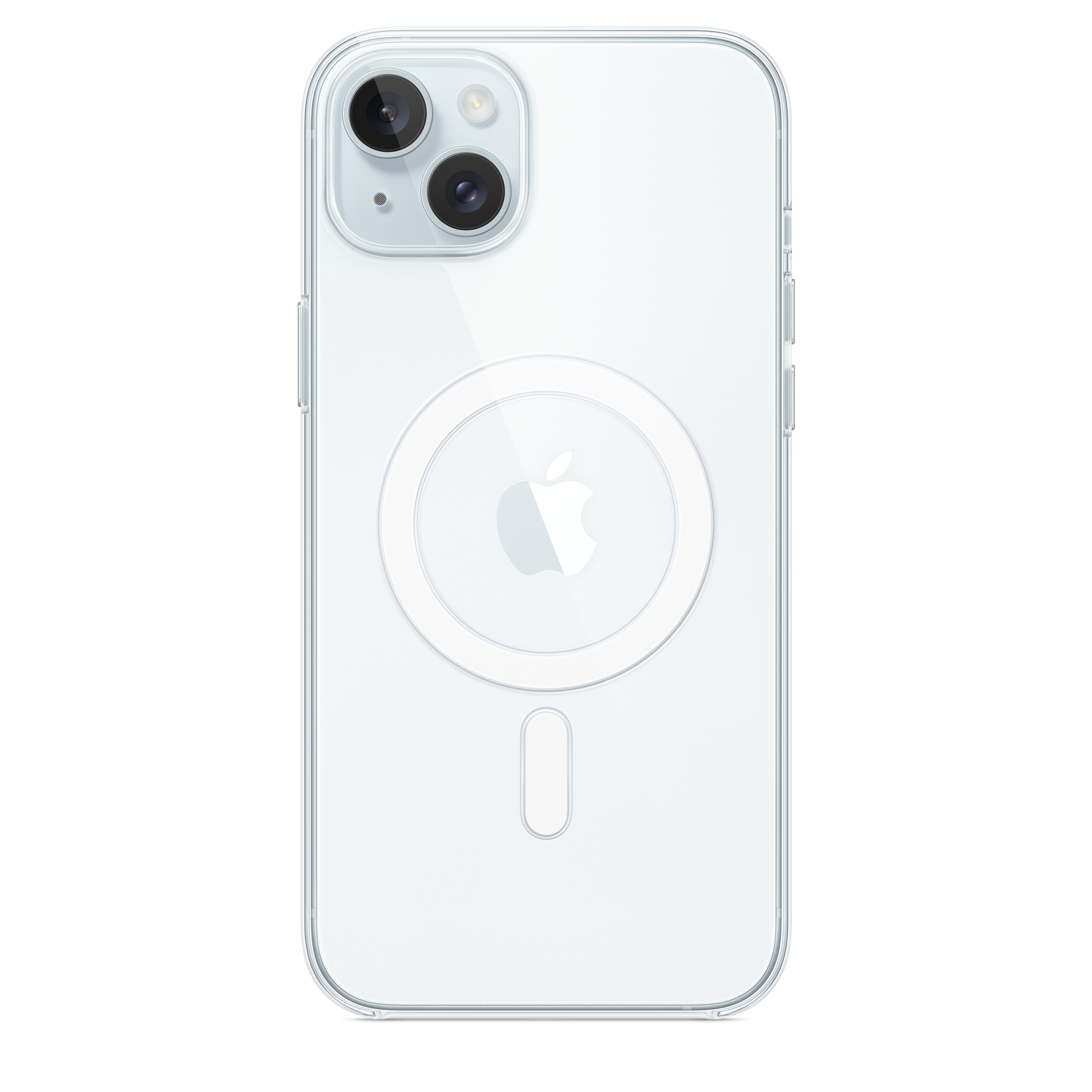 iPhone 15 Plus MagSafe–rögzítésű átlátszó tok - iSTYLE HU