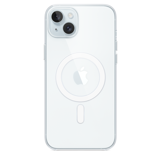 iPhone 15 Plus MagSafe–rögzítésű átlátszó tok - iSTYLE HU