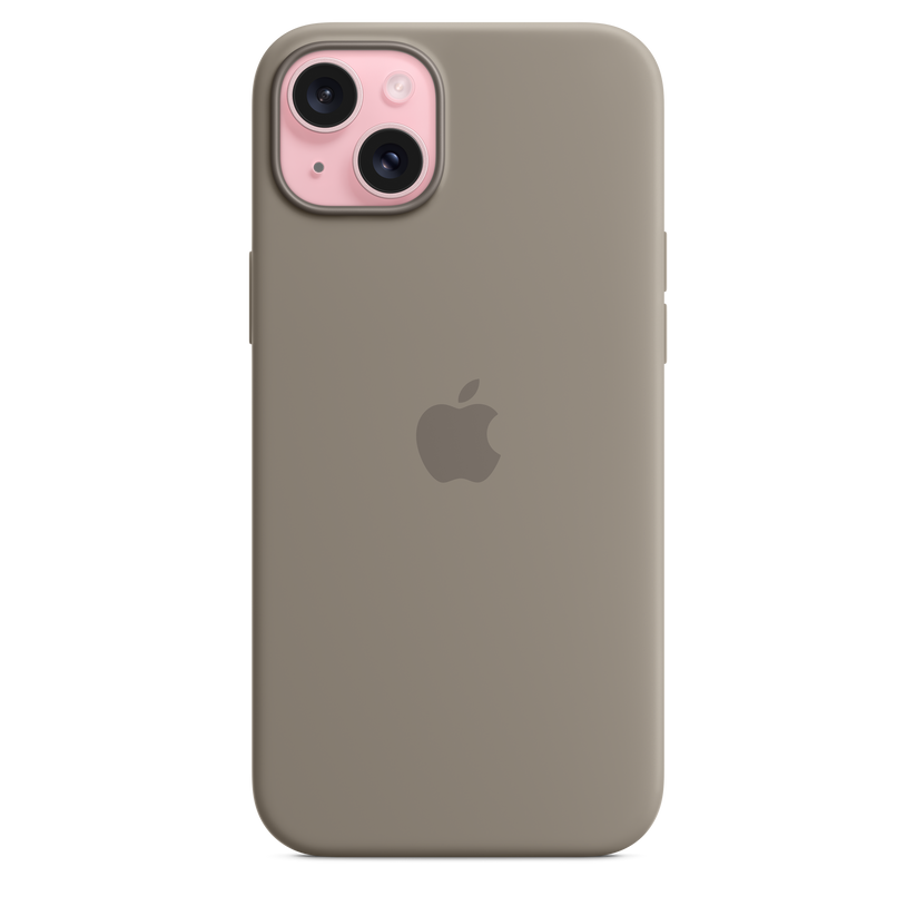 iPhone 15 Plus MagSafe–rögzítésű szilikontok – sziklaszürke - iSTYLE HU