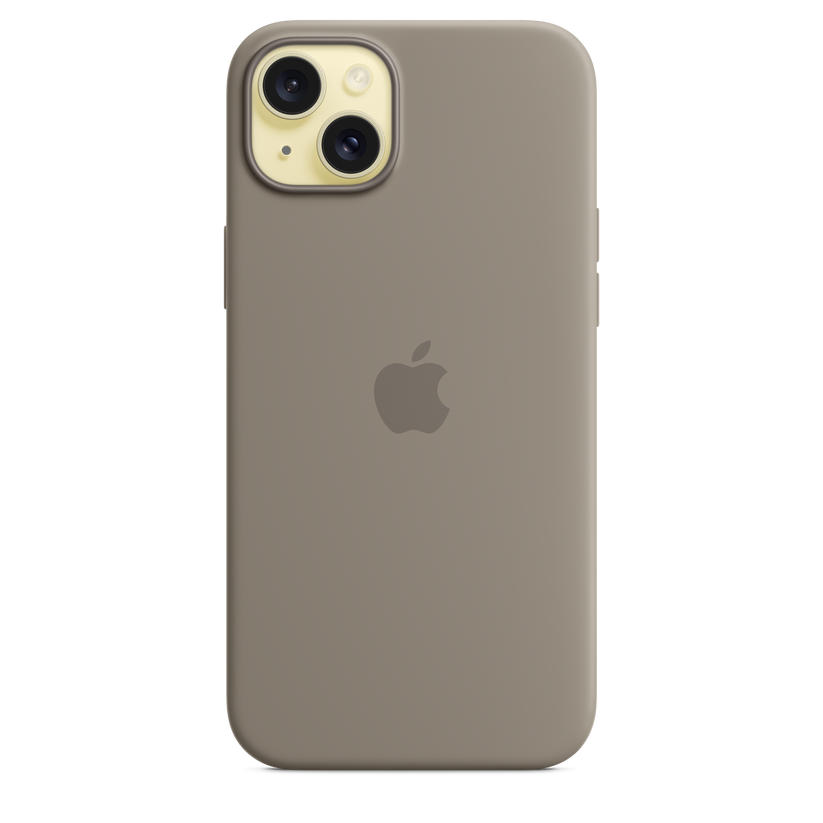 iPhone 15 Plus MagSafe–rögzítésű szilikontok – sziklaszürke - iSTYLE HU
