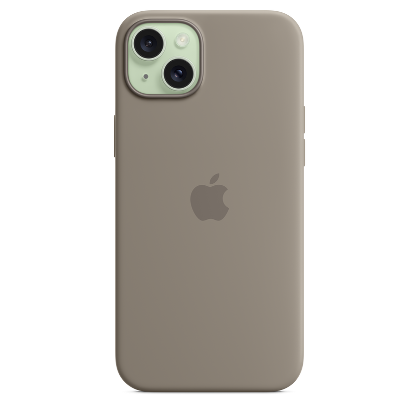 iPhone 15 Plus MagSafe–rögzítésű szilikontok – sziklaszürke - iSTYLE HU