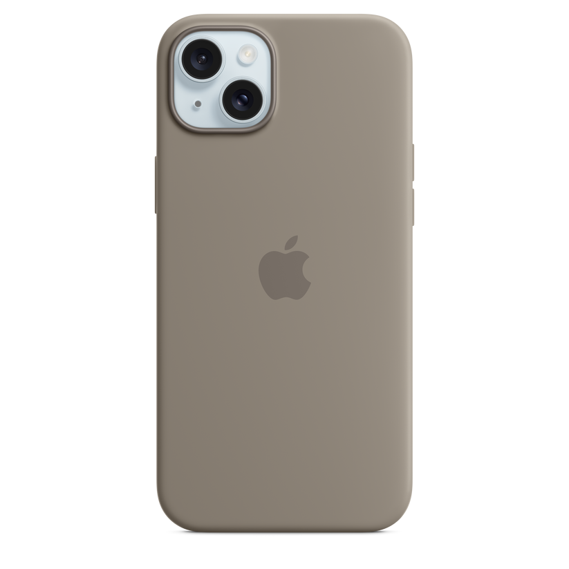 iPhone 15 Plus MagSafe–rögzítésű szilikontok – sziklaszürke - iSTYLE HU