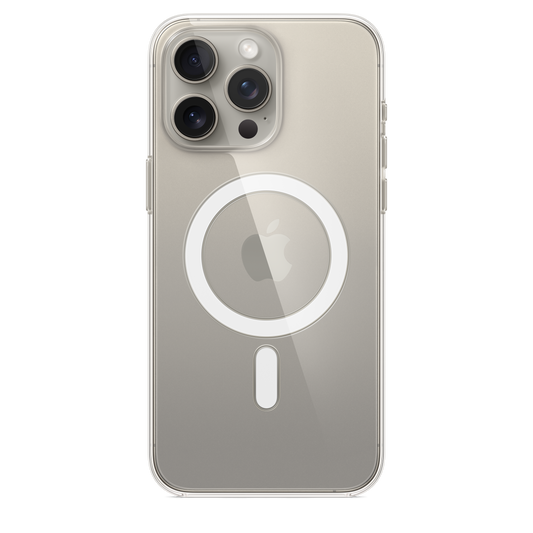 iPhone 15 Pro Max MagSafe–rögzítésű átlátszó tok - iSTYLE HU