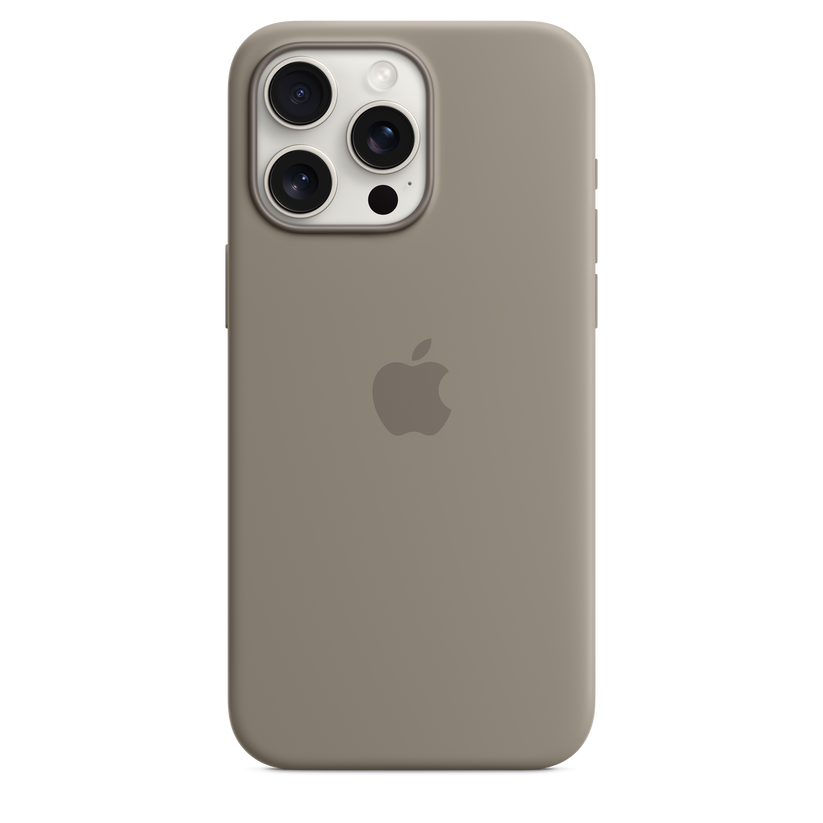 iPhone 15 Pro Max MagSafe–rögzítésű szilikontok – sziklaszürke - iSTYLE HU