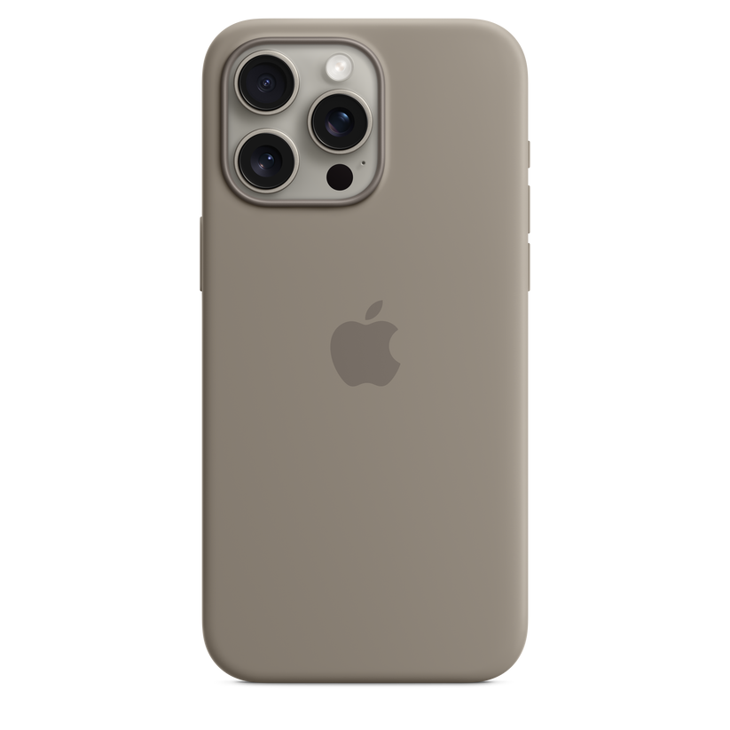 iPhone 15 Pro Max MagSafe–rögzítésű szilikontok – sziklaszürke - iSTYLE HU
