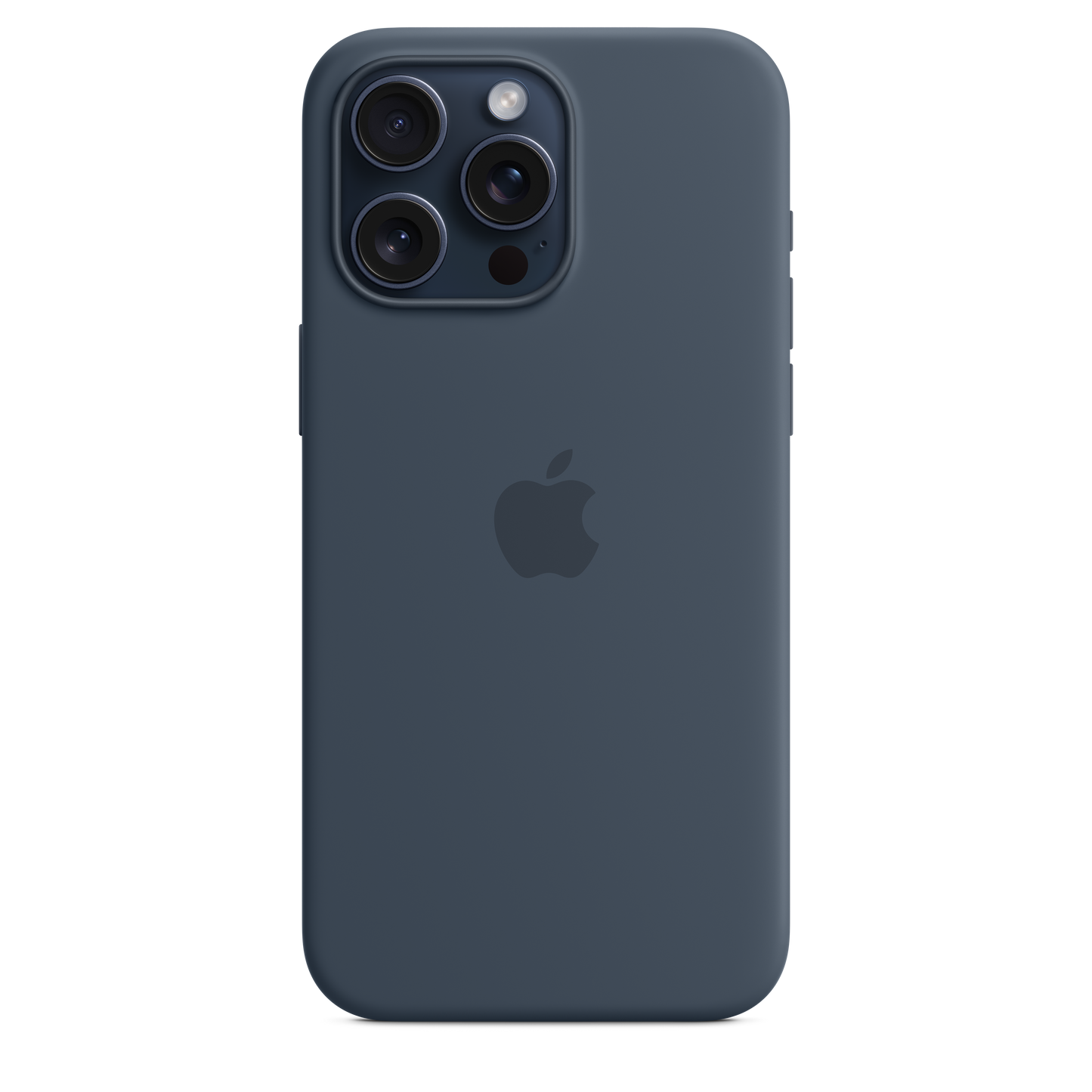iPhone 15 Pro Max MagSafe–rögzítésű szilikontok – viharkék - iSTYLE HU