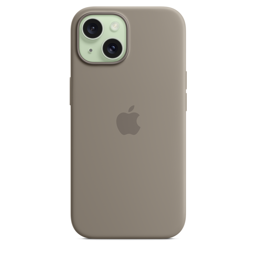 iPhone 15 MagSafe–rögzítésű szilikontok – sziklaszürke - iSTYLE HU