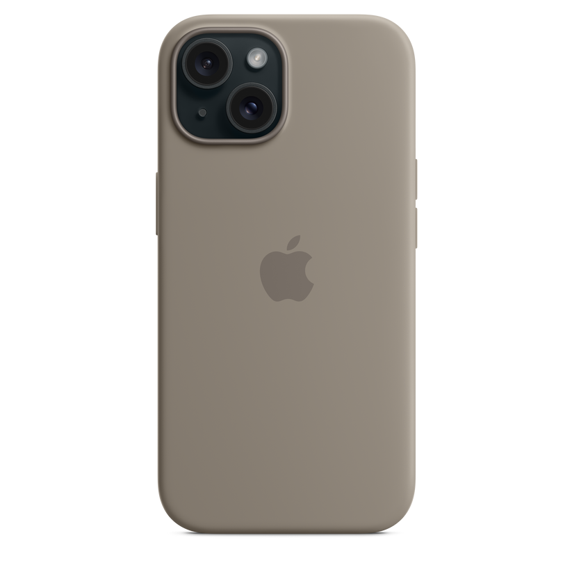 iPhone 15 MagSafe–rögzítésű szilikontok – sziklaszürke - iSTYLE HU