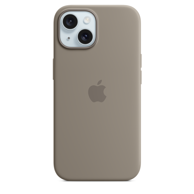 iPhone 15 MagSafe–rögzítésű szilikontok – sziklaszürke - iSTYLE HU