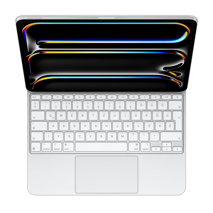 Magic Keyboard 13 hüvelykes iPad Próhoz (M4) – magyar – fehér - iSTYLE HU