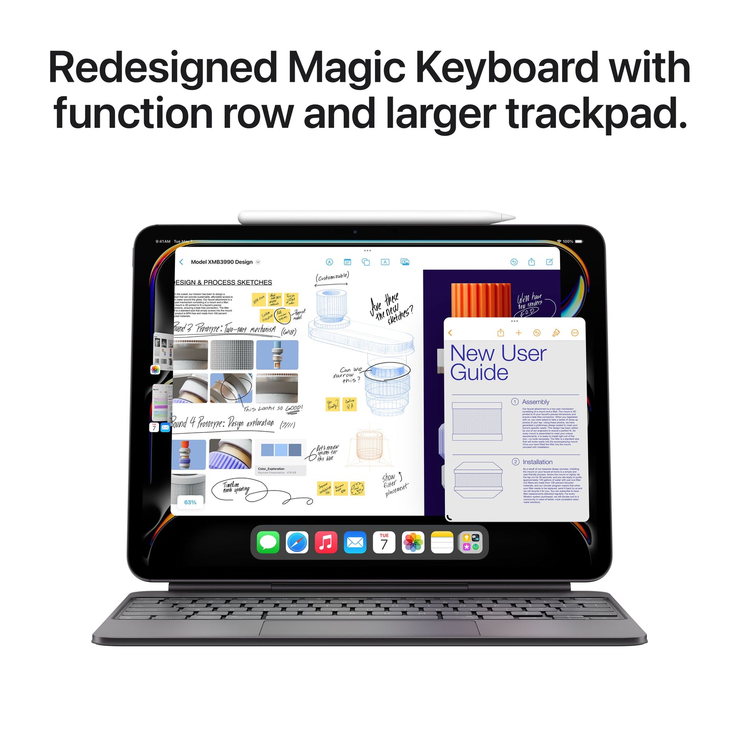 iPad Pro 11 (M4): Wi-Fi, 256 GB, standard üveg - ezüst - iSTYLE HU