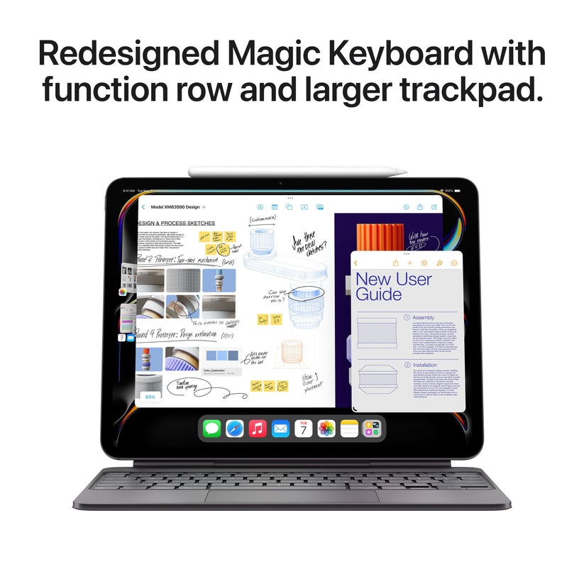 iPad Pro 11 (M4): Wi-Fi, 256 GB, standard üveg - ezüst - iSTYLE HU