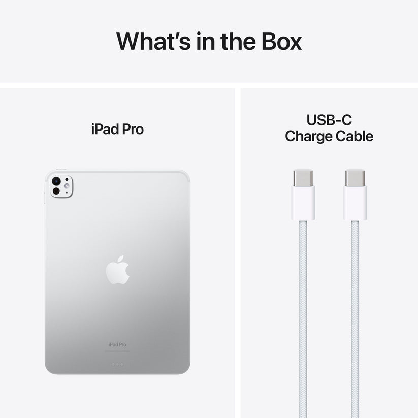 iPad Pro 11 (M4): Wi-Fi, 256 GB, standard üveg - ezüst - iSTYLE HU