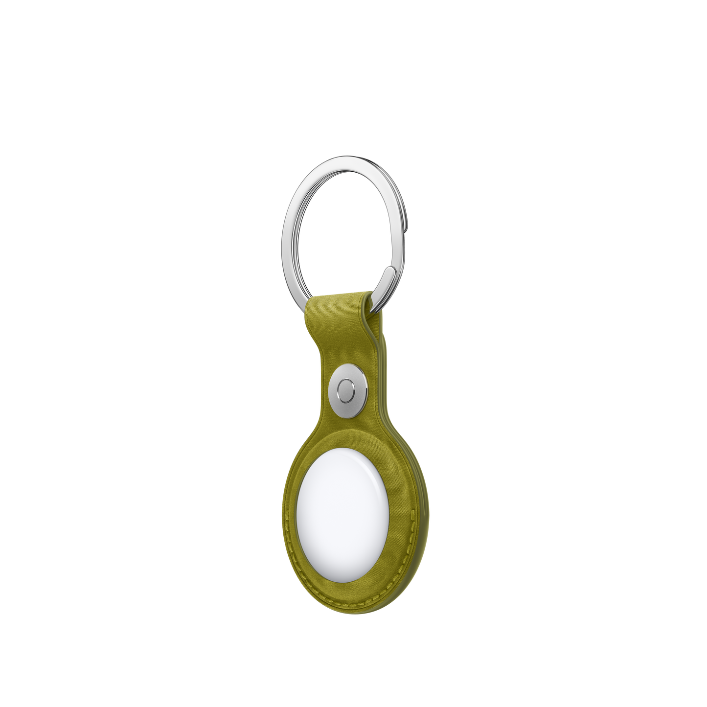 AirTag FineWoven Key Ring – Zöldessárga szíj - iSTYLE HU