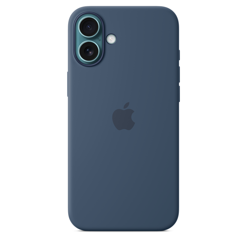 iPhone 16 Plus MagSafe–rögzítésű szilikontok – denim - iSTYLE HU