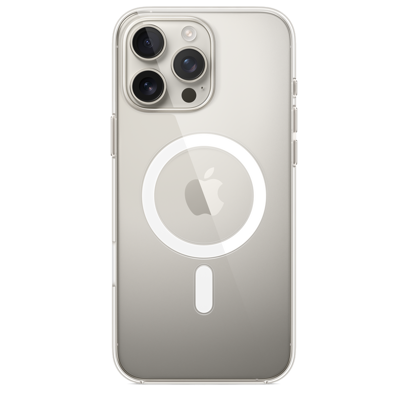 iPhone 16 Pro Max MagSafe–rögzítésű átlátszó tok - iSTYLE HU