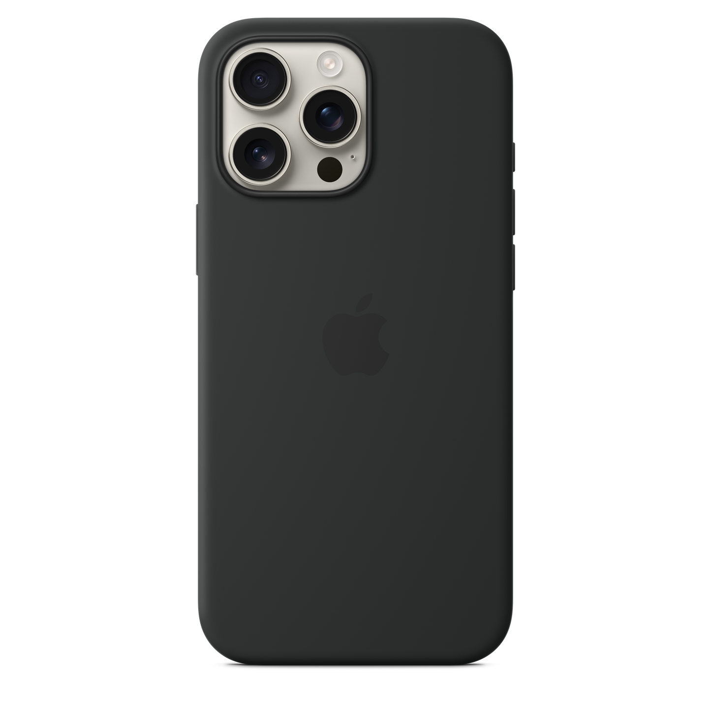 iPhone 16 Pro Max MagSafe–rögzítésű szilikontok – fekete - iSTYLE HU
