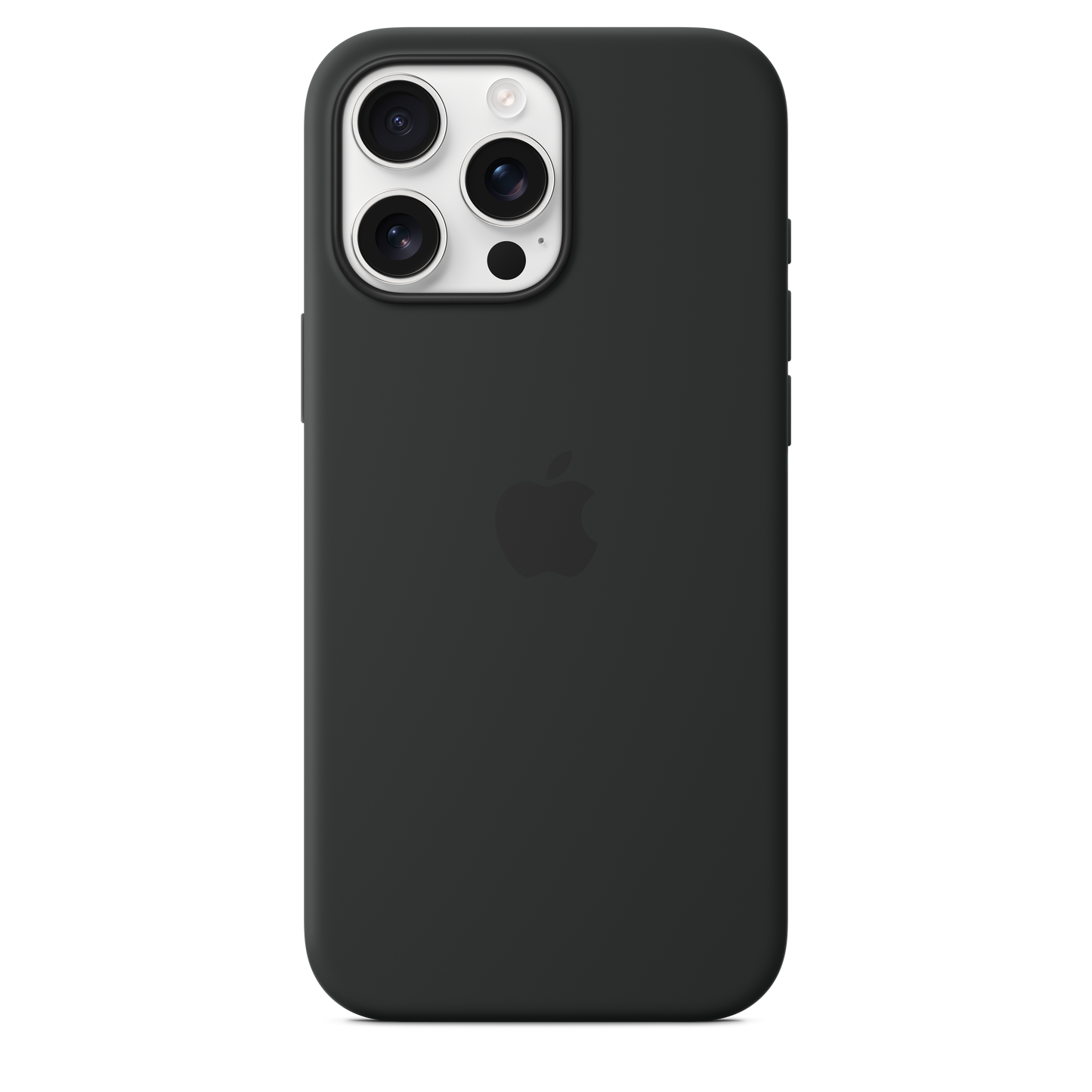 iPhone 16 Pro Max MagSafe–rögzítésű szilikontok – fekete - iSTYLE HU