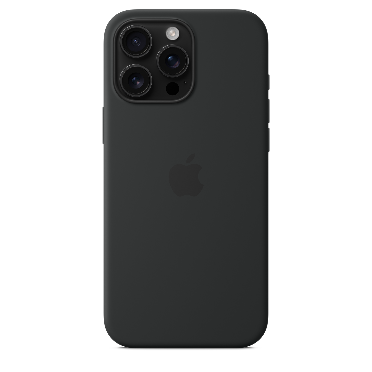 iPhone 16 Pro Max MagSafe–rögzítésű szilikontok – fekete - iSTYLE HU