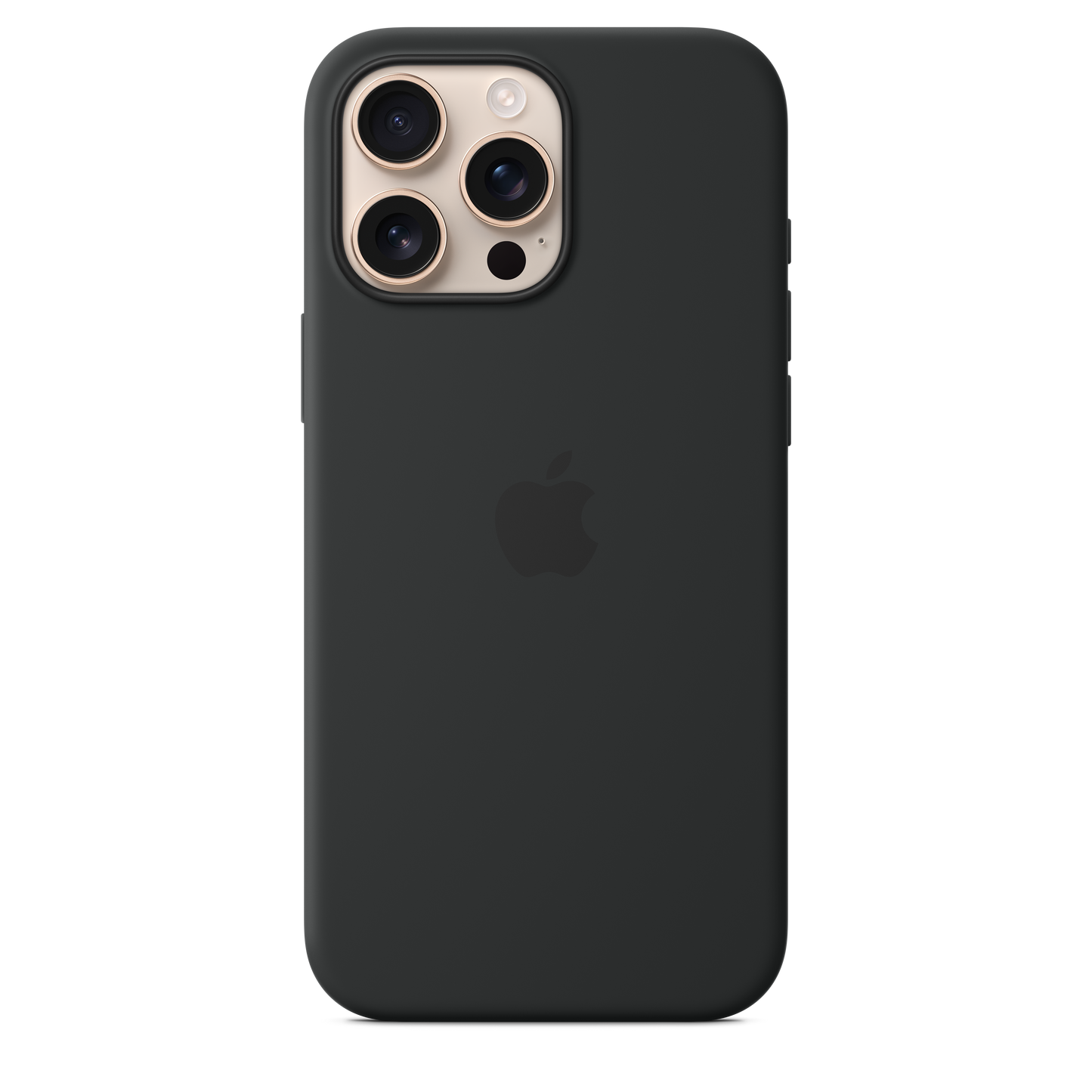 iPhone 16 Pro Max MagSafe–rögzítésű szilikontok – fekete - iSTYLE HU