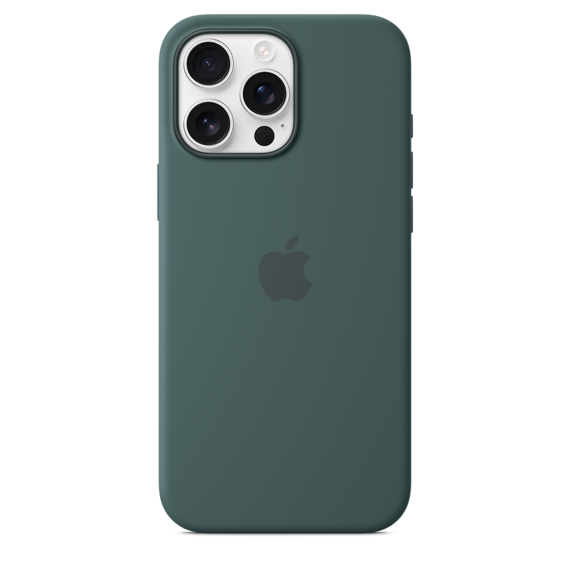 iPhone 16 Pro Max MagSafe–rögzítésű szilikontok – tózöld - iSTYLE HU