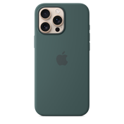 iPhone 16 Pro Max MagSafe–rögzítésű szilikontok – tózöld - iSTYLE HU