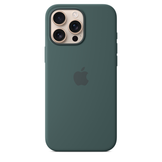 iPhone 16 Pro Max MagSafe–rögzítésű szilikontok – tózöld - iSTYLE HU