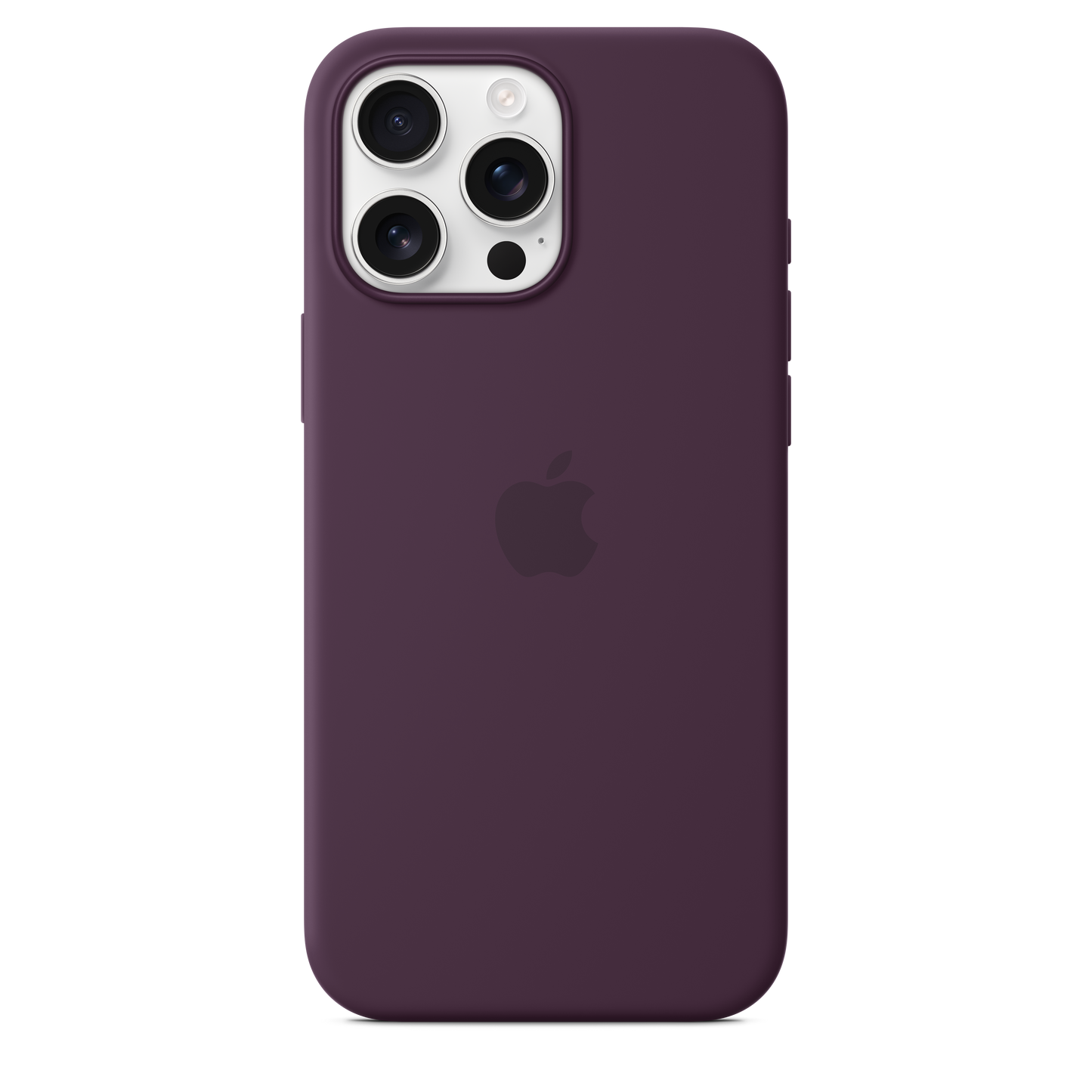 iPhone 16 Pro Max MagSafe–rögzítésű szilikontok – szilva - iSTYLE HU