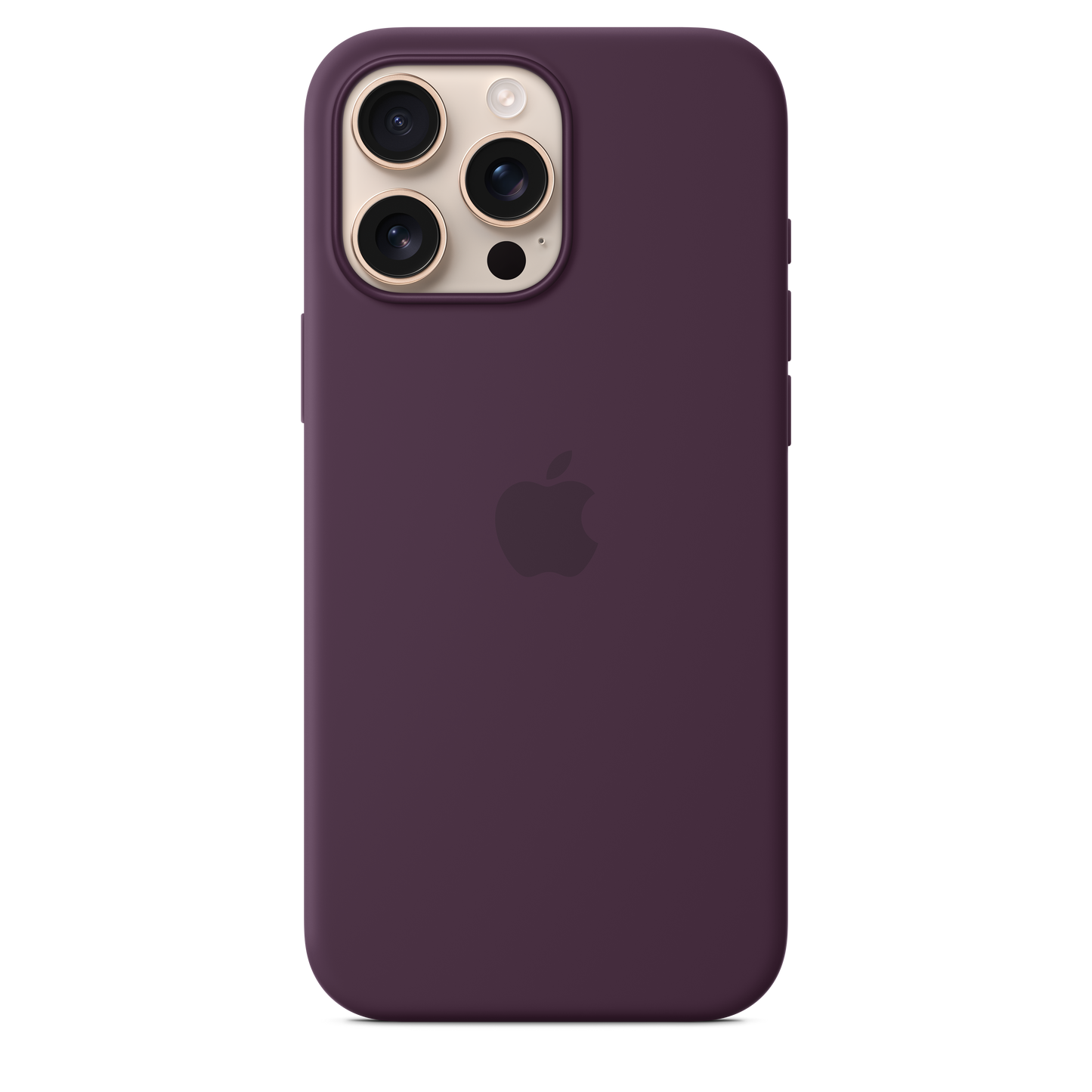 iPhone 16 Pro Max MagSafe–rögzítésű szilikontok – szilva - iSTYLE HU