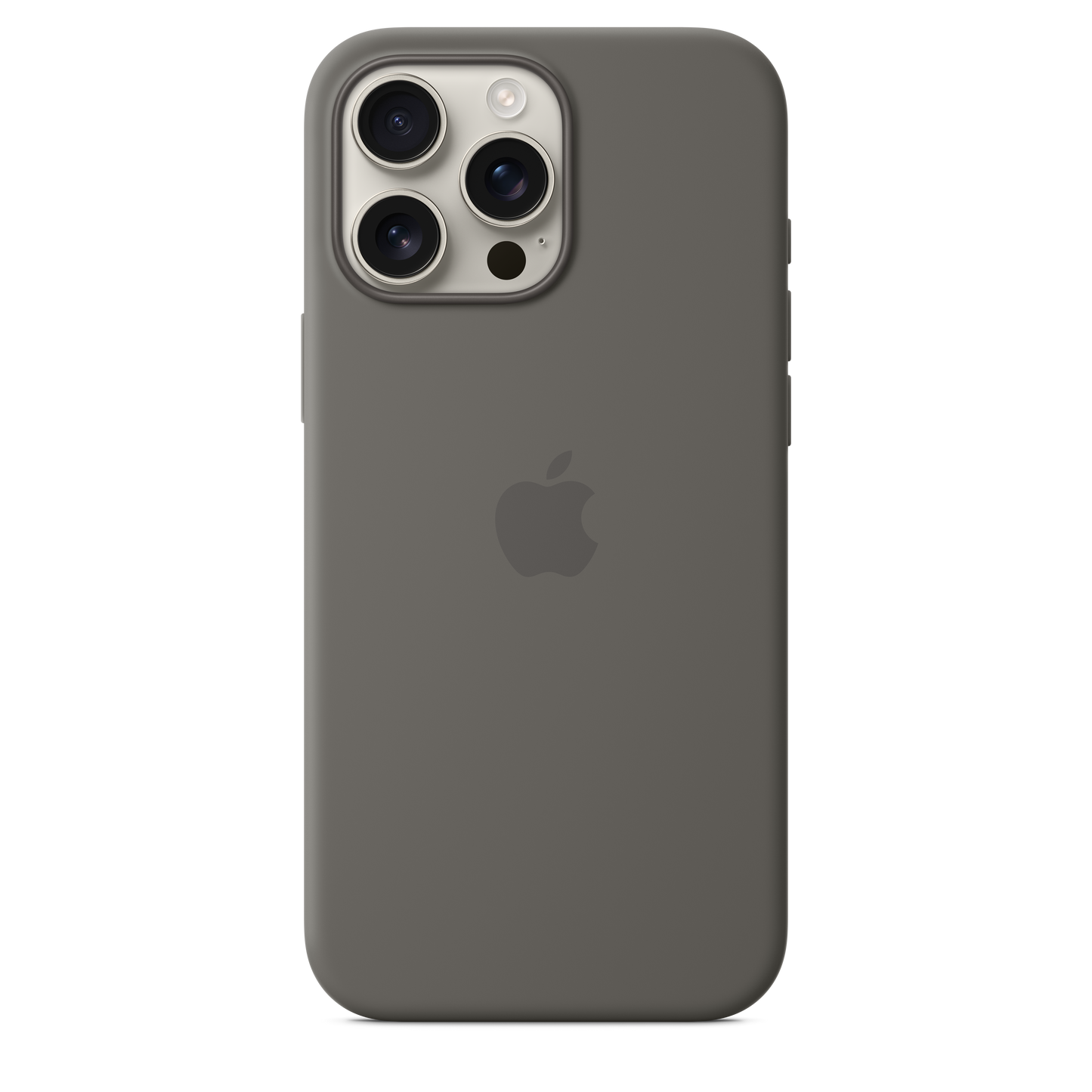 iPhone 16 Pro Max MagSafe–rögzítésű szilikontok – kőszürke - iSTYLE HU