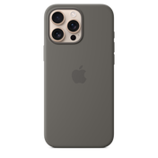 iPhone 16 Pro Max MagSafe–rögzítésű szilikontok – kőszürke - iSTYLE HU
