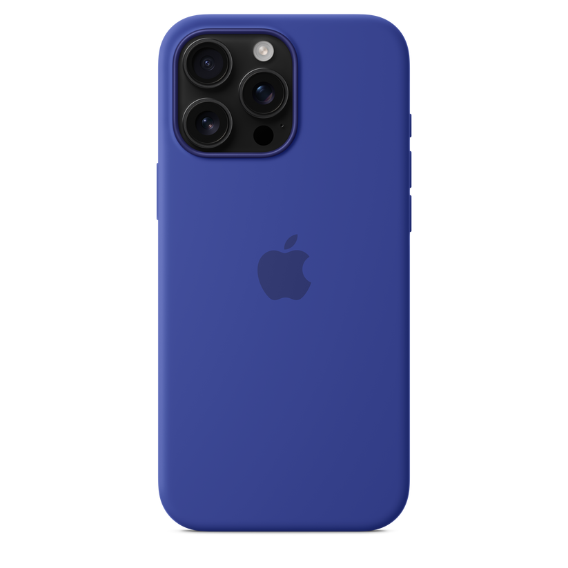 iPhone 16 Pro Max MagSafe–rögzítésű szilikontok – ultramarin - iSTYLE HU
