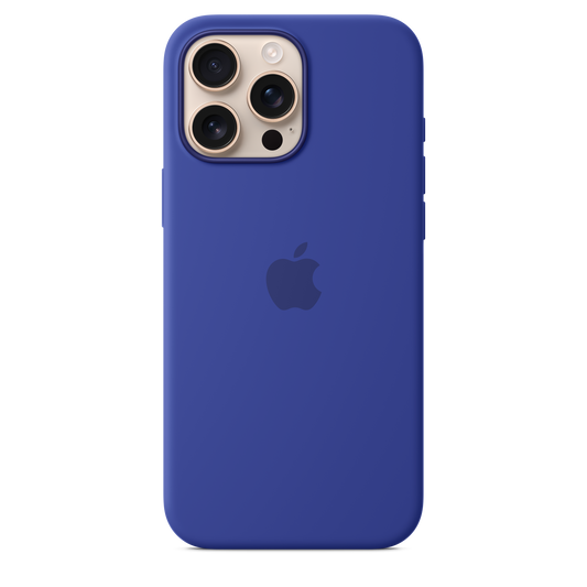 iPhone 16 Pro Max MagSafe–rögzítésű szilikontok – ultramarin - iSTYLE HU