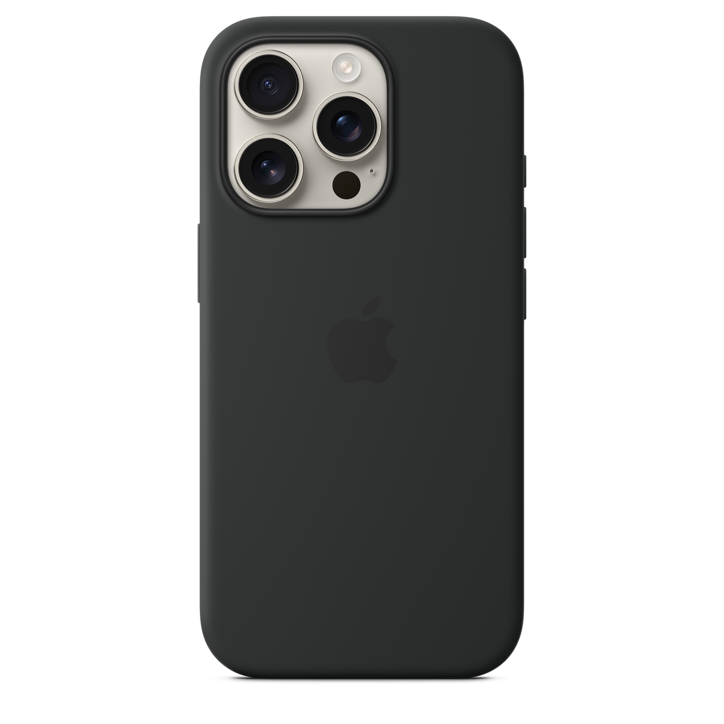iPhone 16 Pro MagSafe–rögzítésű szilikontok – fekete - iSTYLE HU