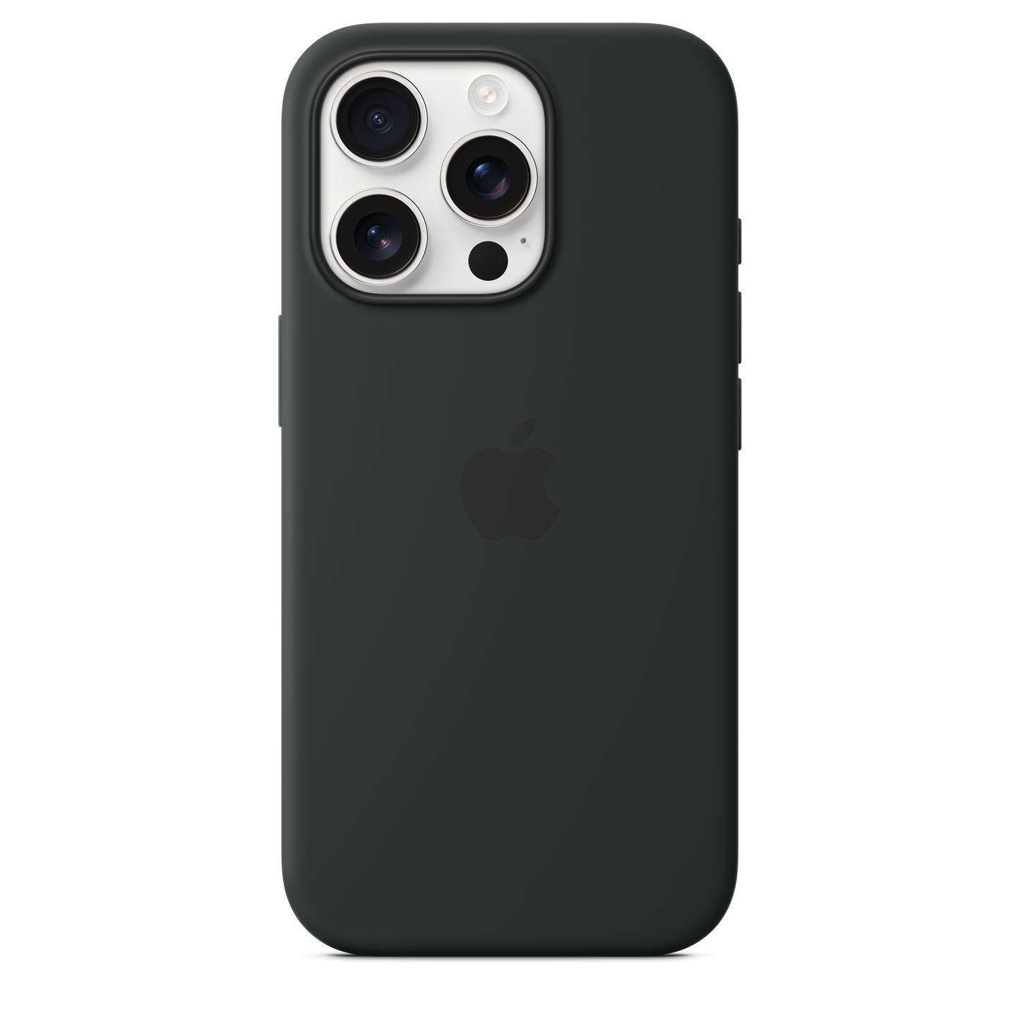 iPhone 16 Pro MagSafe–rögzítésű szilikontok – fekete - iSTYLE HU