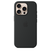 iPhone 16 Pro MagSafe–rögzítésű szilikontok – fekete - iSTYLE HU