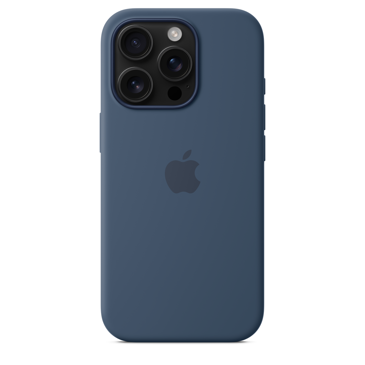 iPhone 16 Pro MagSafe–rögzítésű szilikontok – denim - iSTYLE HU
