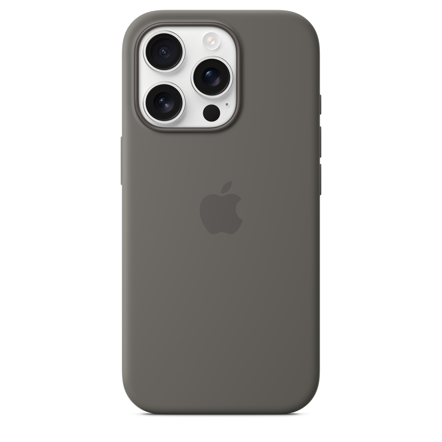 iPhone 16 Pro MagSafe–rögzítésű szilikontok – kőszürke - iSTYLE HU