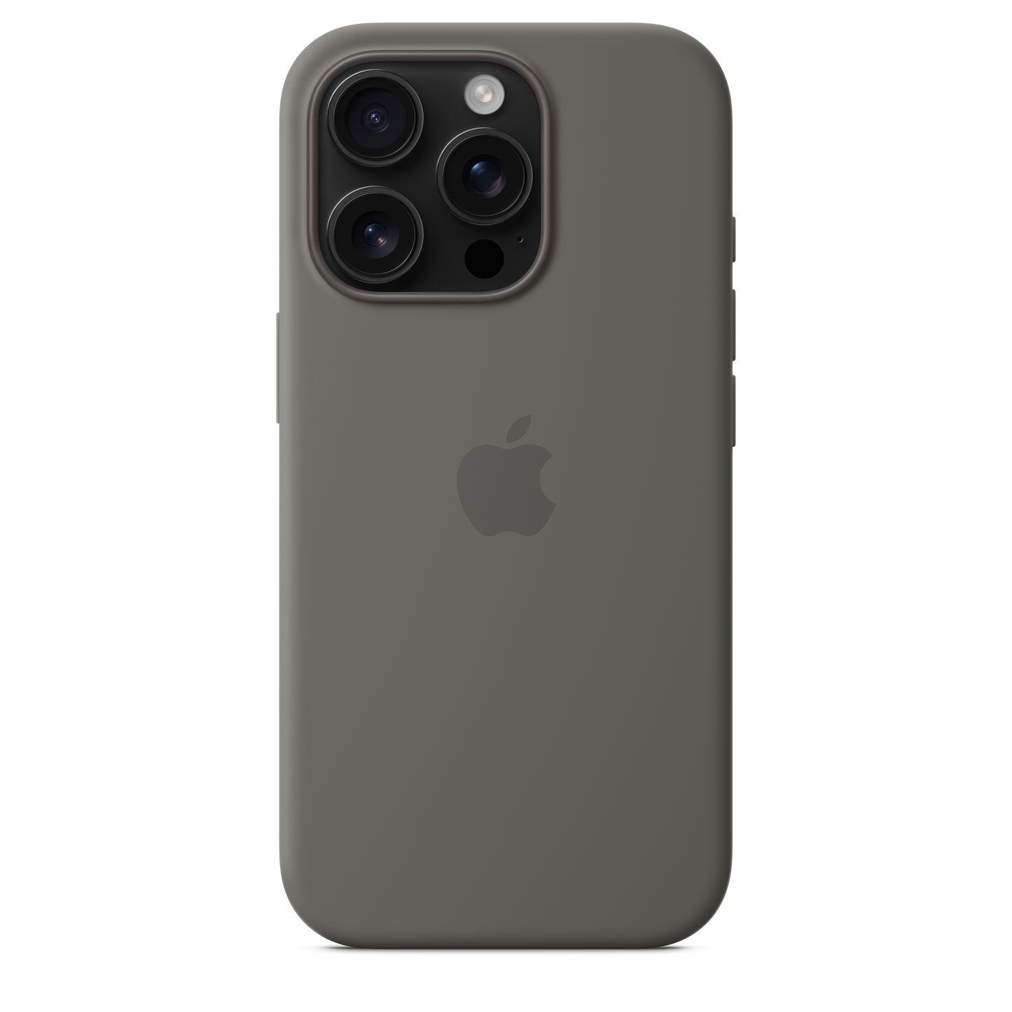 iPhone 16 Pro MagSafe–rögzítésű szilikontok – kőszürke - iSTYLE HU