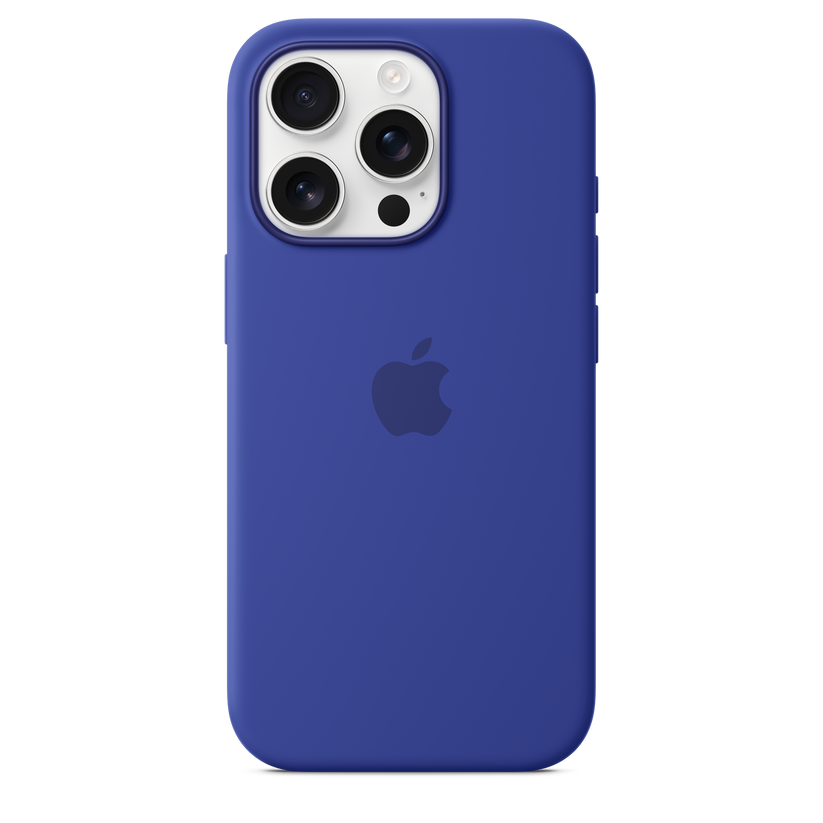 iPhone 16 Pro MagSafe–rögzítésű szilikontok – ultramarin - iSTYLE HU